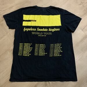 Halsey 2017 HFK Hopeless Fountain Kingdom World Tour T-Shirt Men's Medium Black